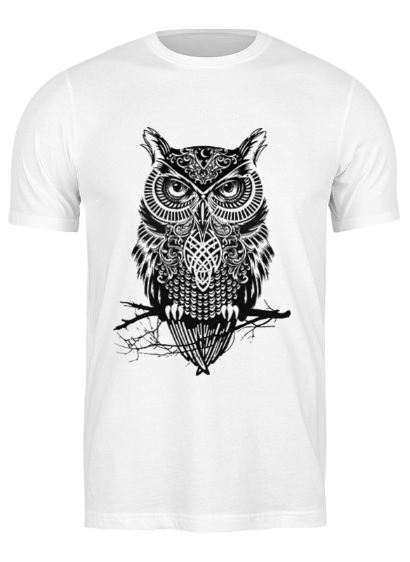 

Футболка мужская Printio Оld owl белая XL, Белый, Оld owl