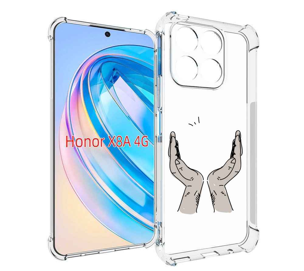 

Чехол MyPads руки-тянутся-к-небу для Honor X8a, Tocco