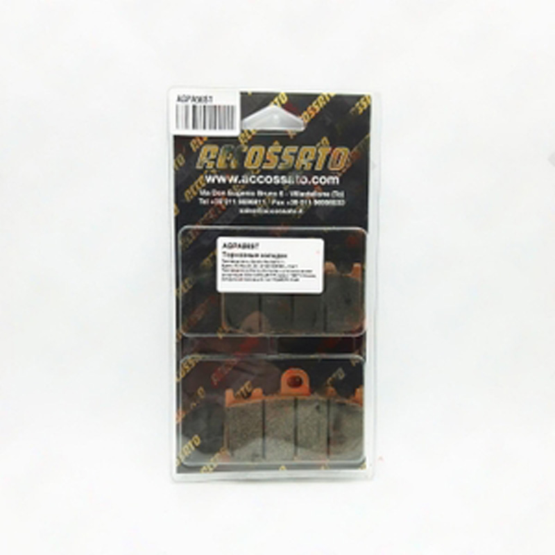 

AGPA56ST Тормозные колодки дисковые мото Accossato FDB2125ST 1шт