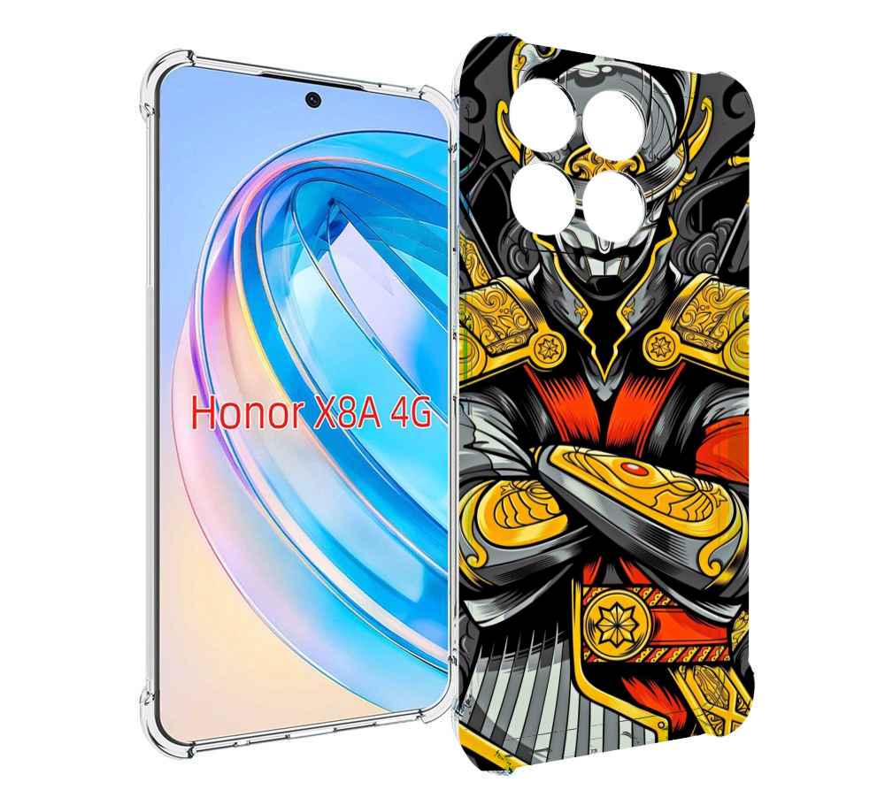 

Чехол MyPads самурай для Honor X8a, Tocco