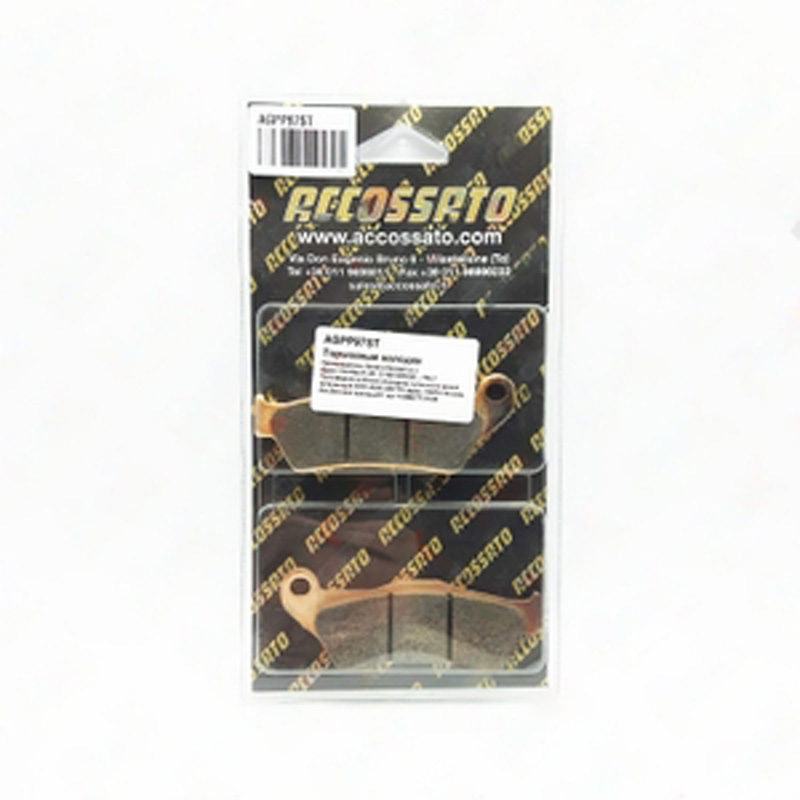 

AGPP97ST Тормозные колодки дисковые мото Accossato FDB2039ST 1шт