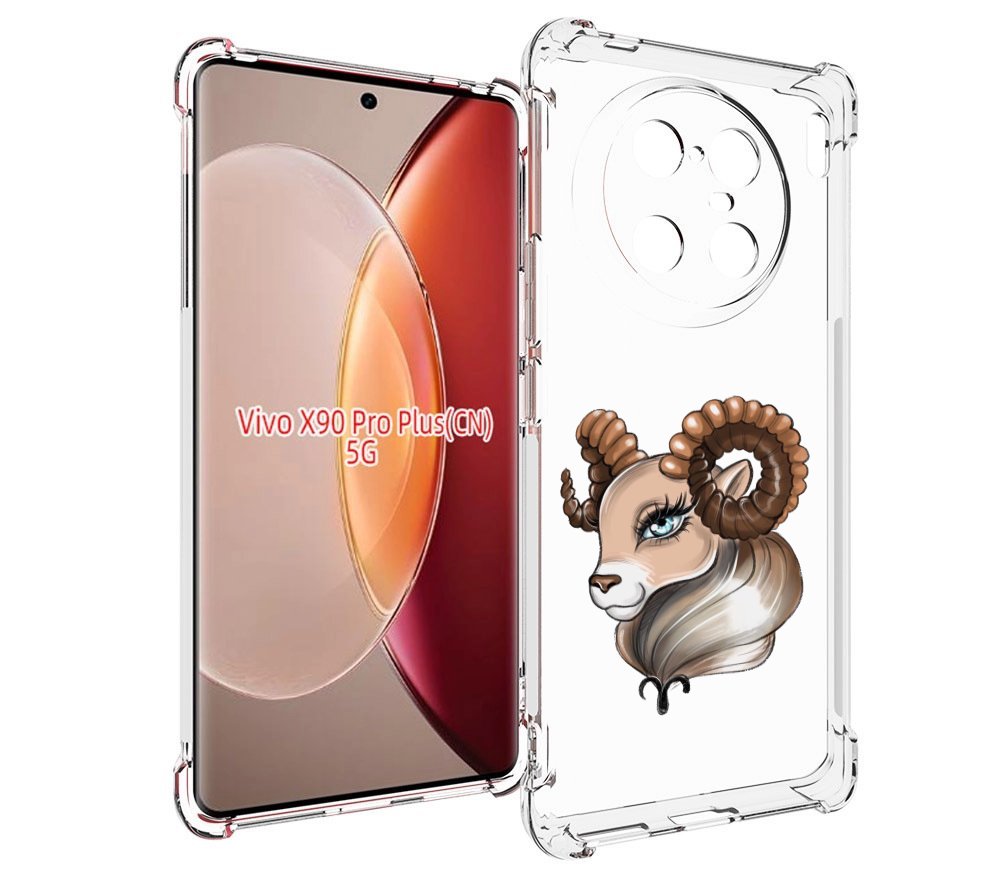 

Чехол MyPads Барашка для Vivo X90 Pro Plus, Прозрачный, Tocco