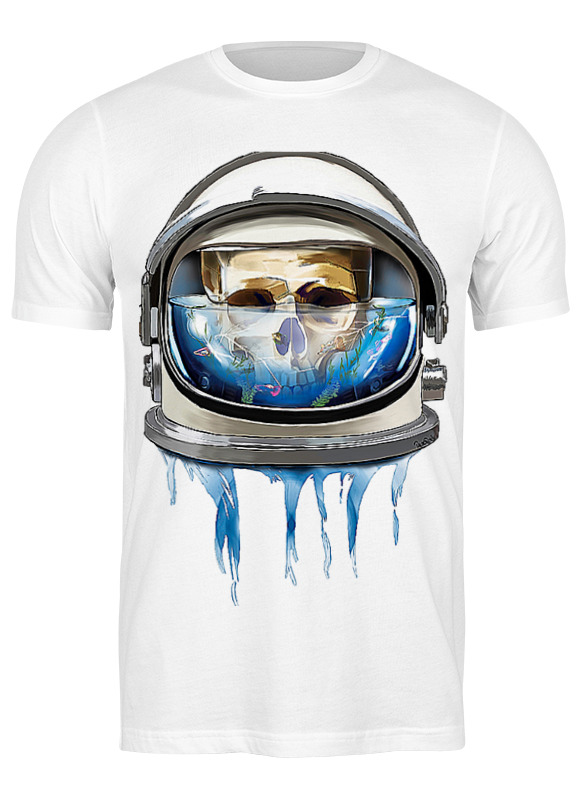 

Футболка мужская Printio Dead astronaut белая XL, Белый, Dead astronaut