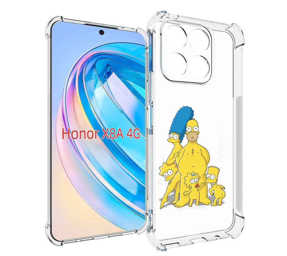 

Чехол MyPads семья-симпсонов для Honor X8a, Tocco