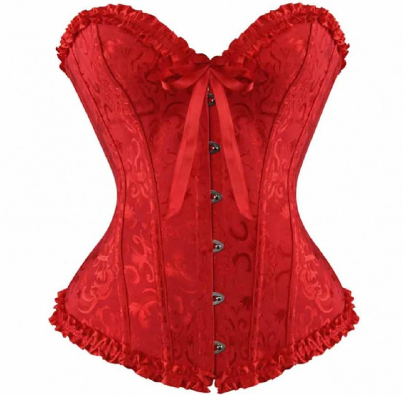 

Корсет и стринги Gera красный, EH2805R(3XL)