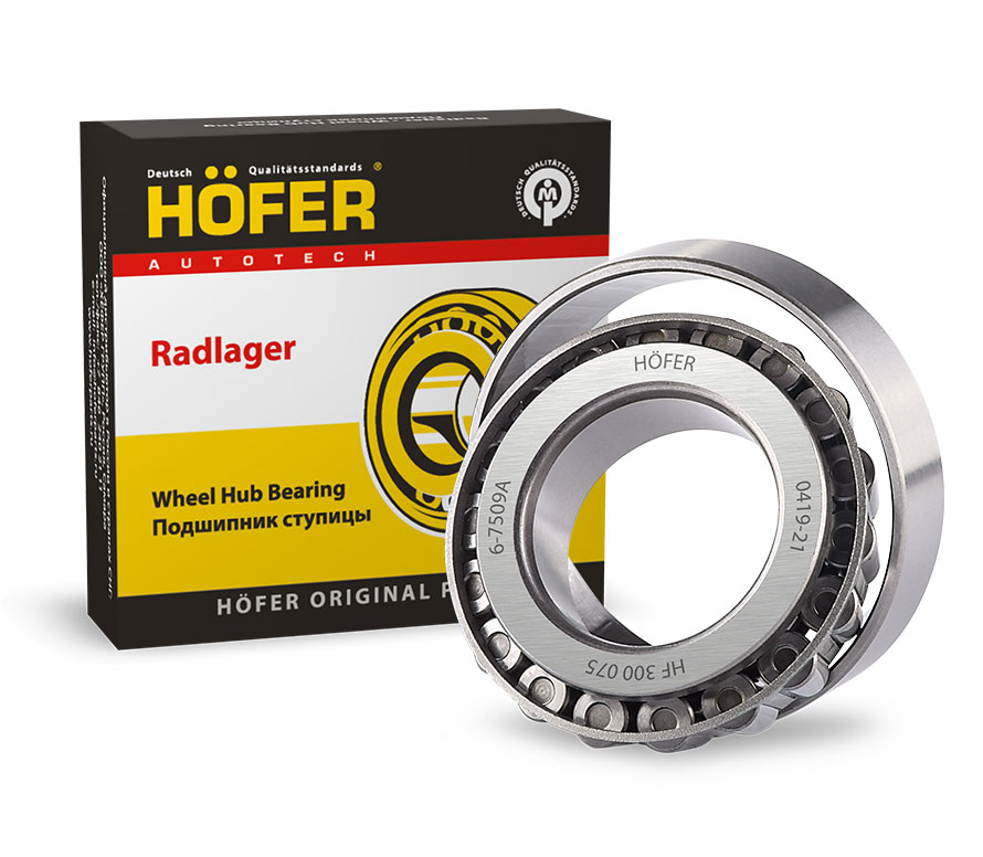 

Подшипник ступицы ГАЗ 3302 задней Hofer 7509