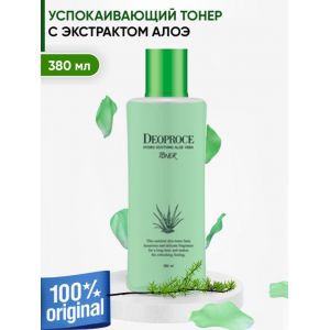 

Омолаживающий,увлажняющий,восстанавливающий тонер д/лица DEOPROCE с алоэ,380 мл.