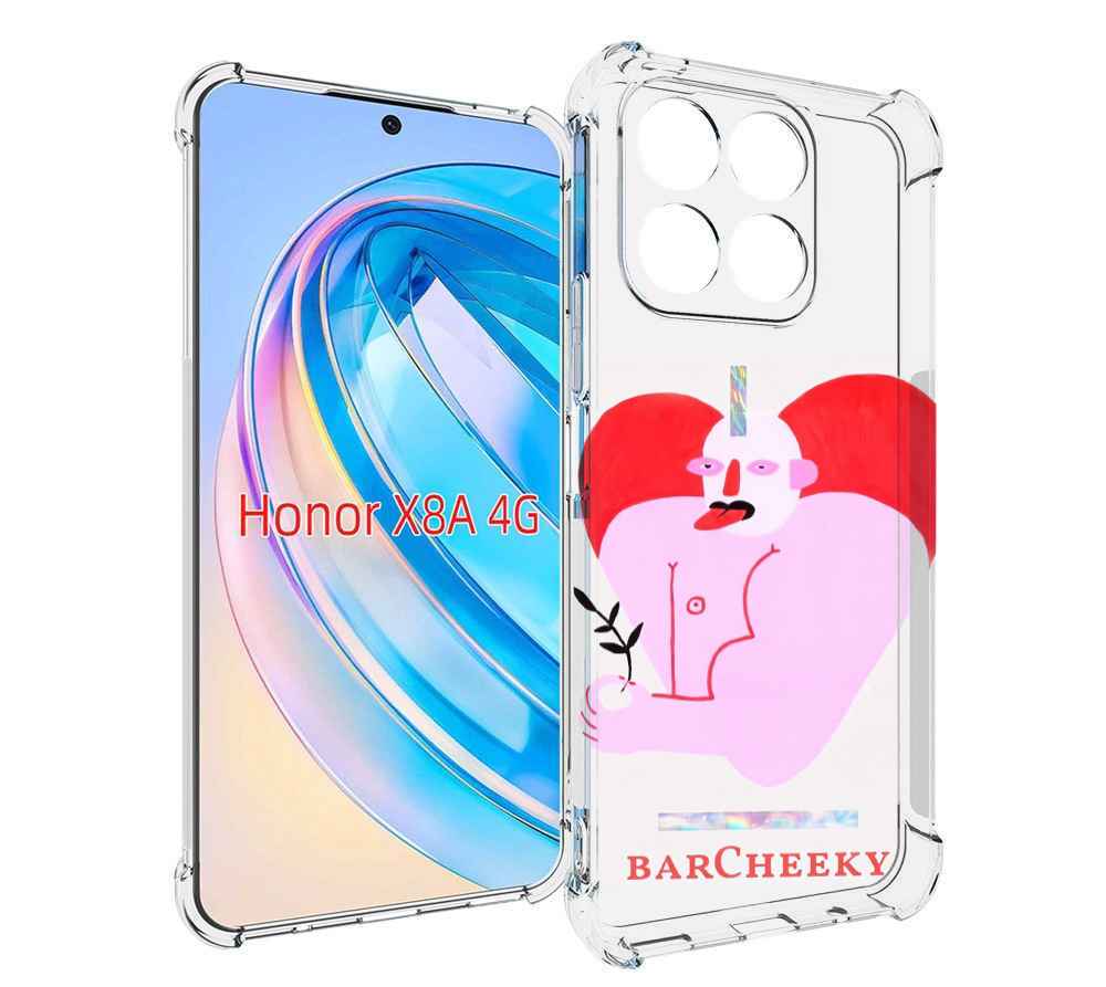 

Чехол MyPads силач в сердце женский для Honor X8a, Tocco