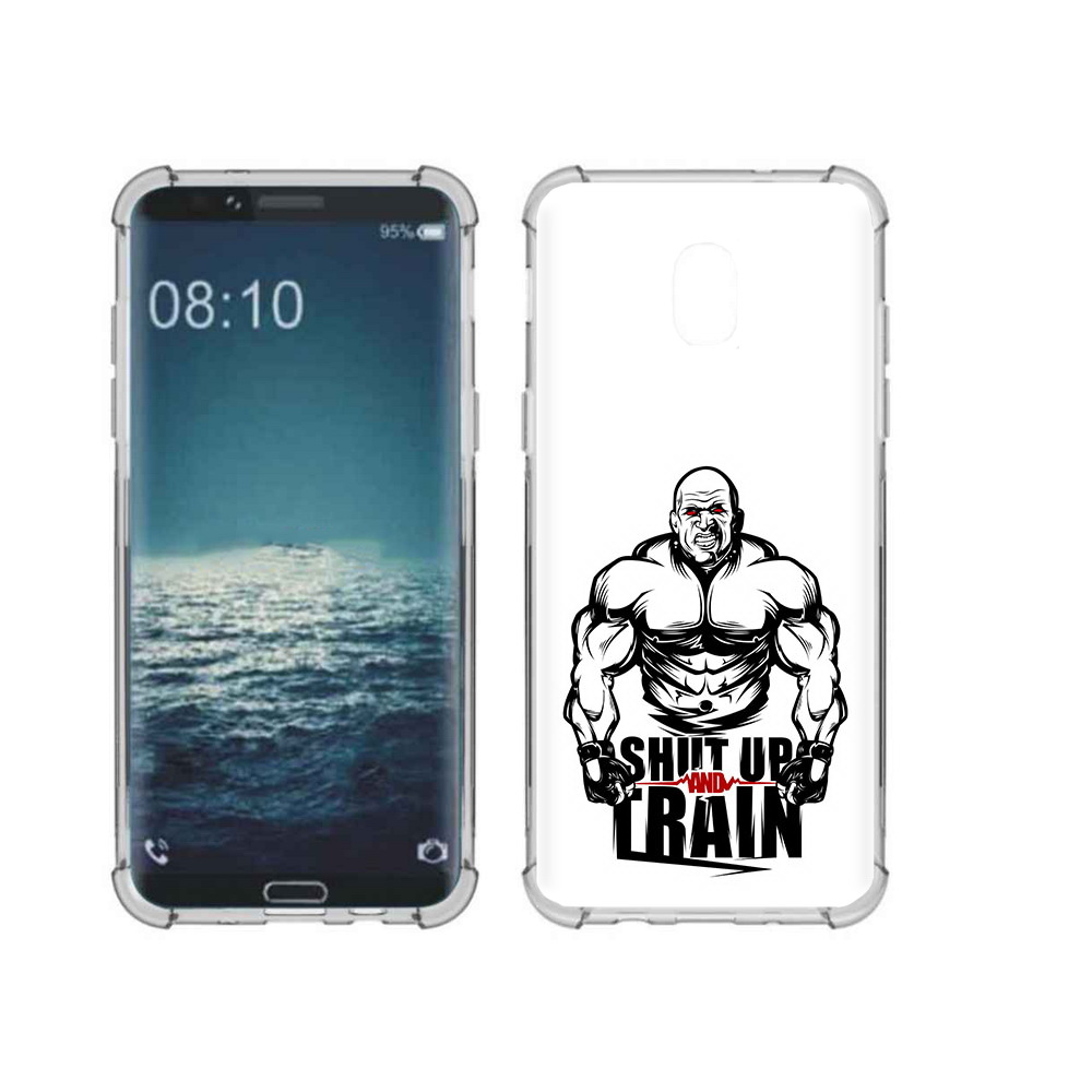 

Чехол MyPads Tocco для Samsung Galaxy J3 здоровое тело (PT226926.574.356), Прозрачный, Tocco