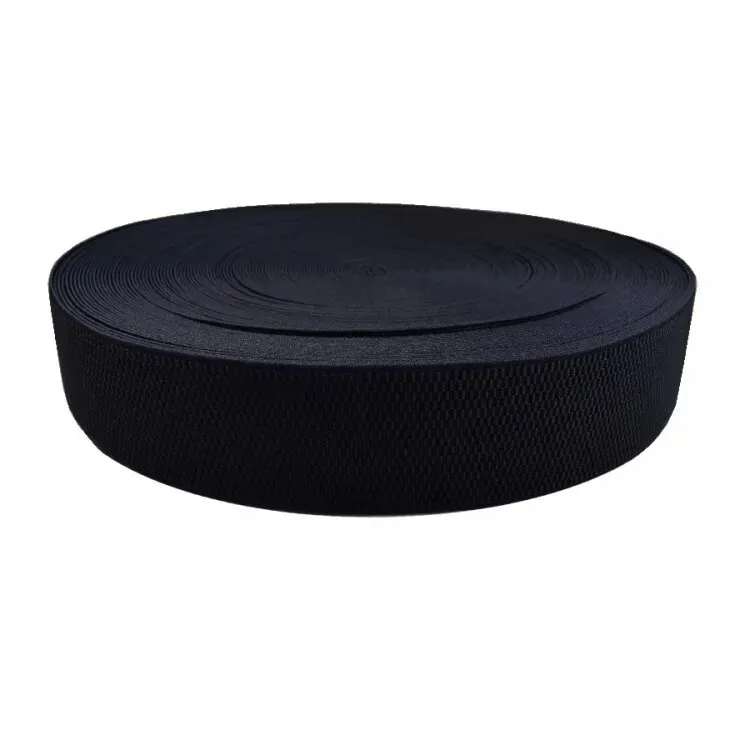 

Резинка вязанная для шитья 4 см/эластичная/поясная/ЧЕРНАЯ/Заказ 5 м, Черный