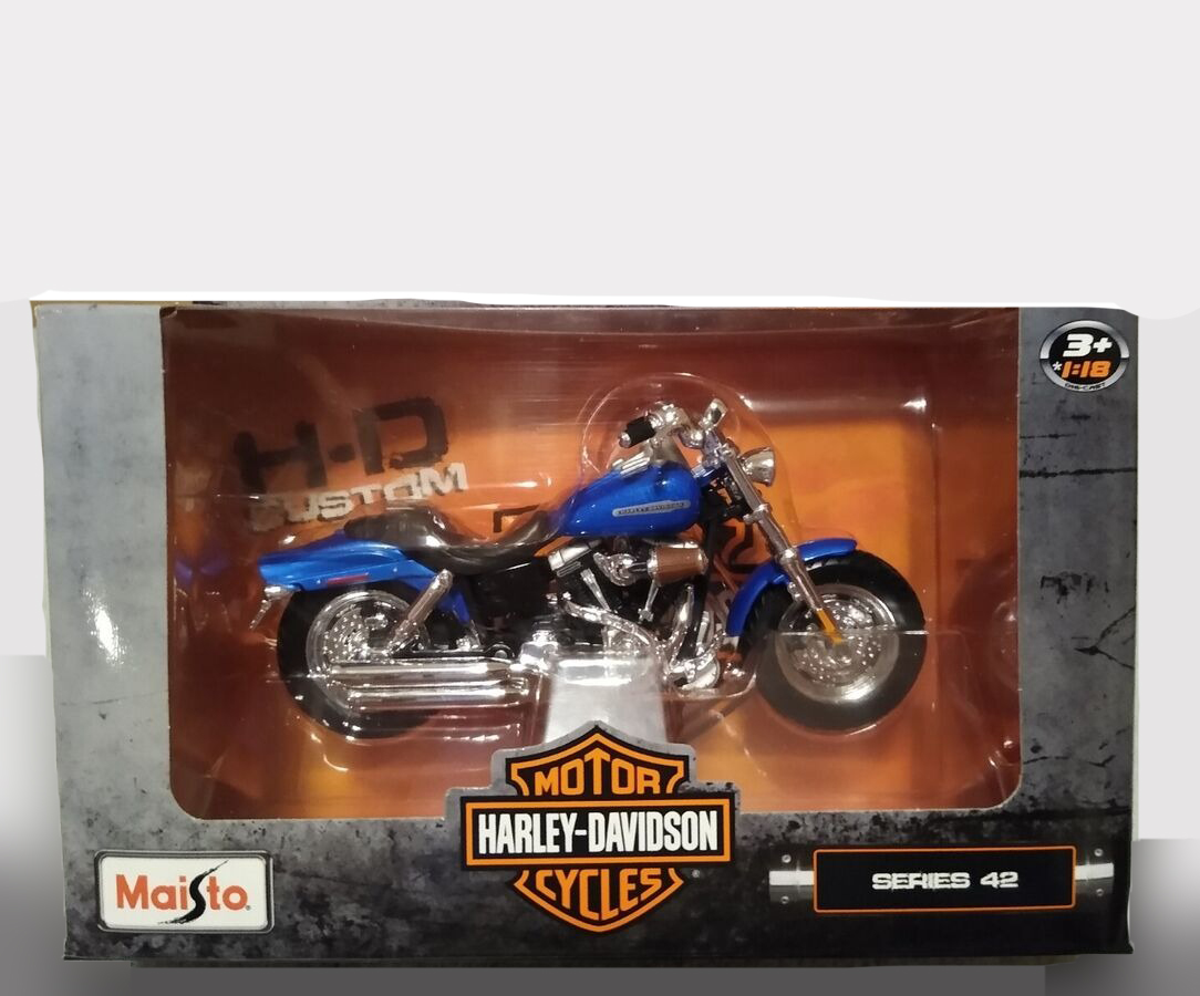 

Мотоцикл Maisto 39360, масштаб 1:18, цвет черный, металлический, 39360