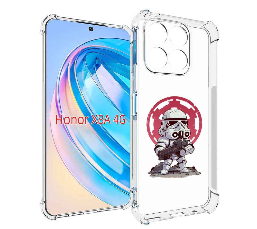 

Чехол MyPads солдат-из-старварс для Honor X8a, Tocco