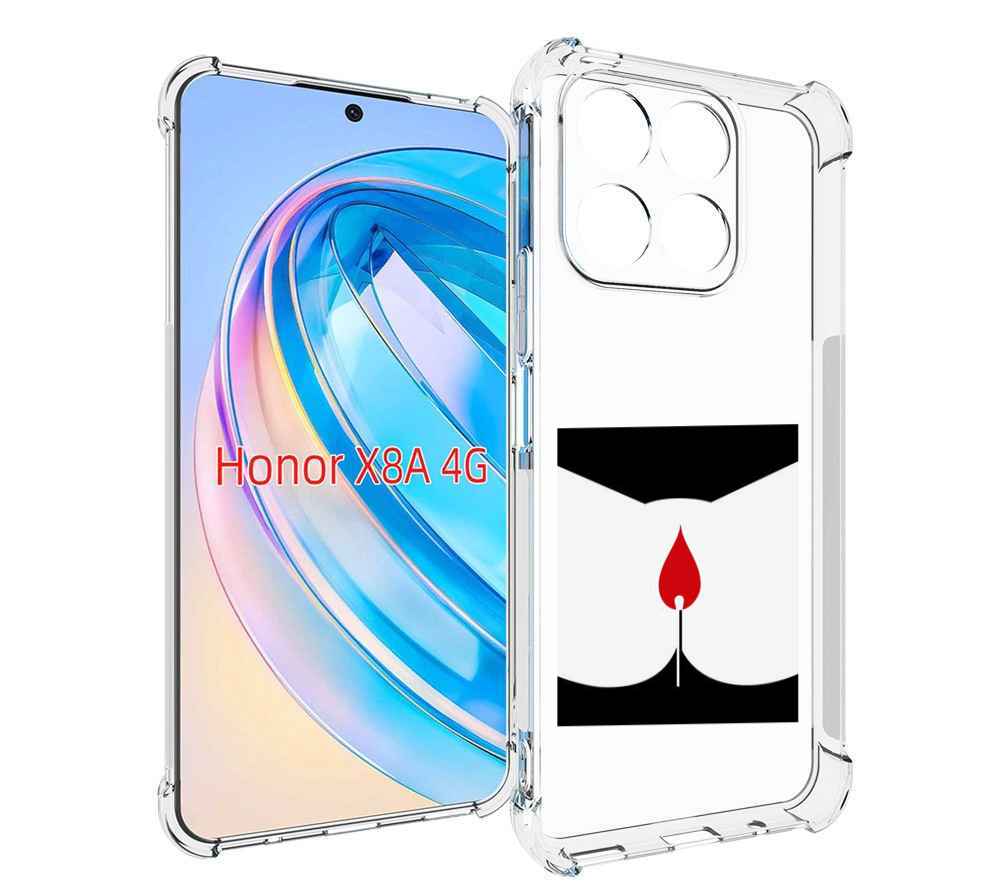 

Чехол MyPads спичка горит для Honor X8a, Tocco