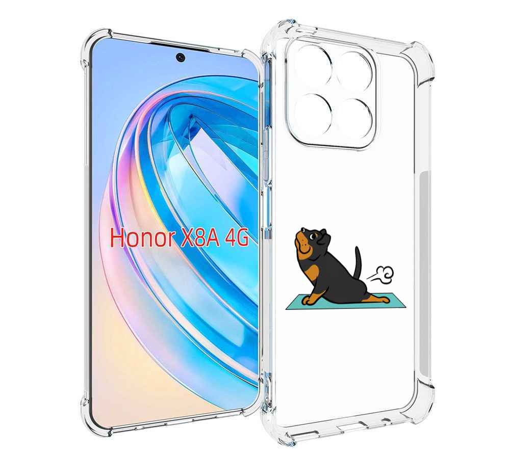 

Чехол MyPads спортивная-собачка для Honor X8a, Tocco