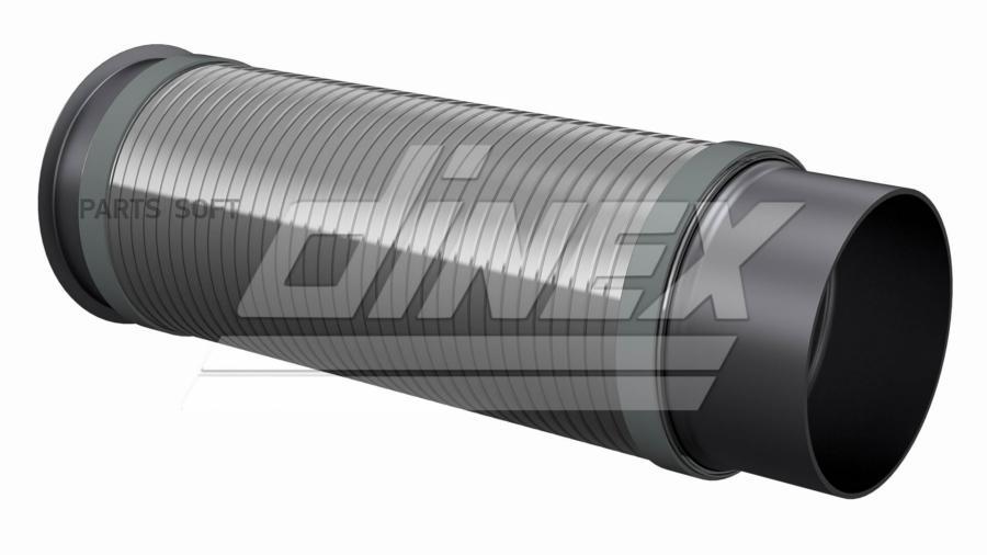 

08_гофра глушителя !(нерж) E-line (упрощ. версия) D=127 L=364 с фланцами\ MAN TGX/TGS 1шт
