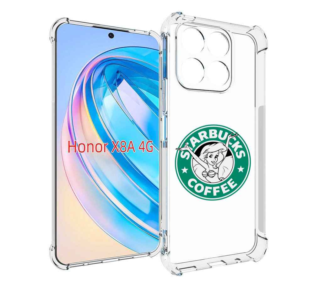 

Чехол MyPads старбакс-кофее для Honor X8a, Tocco