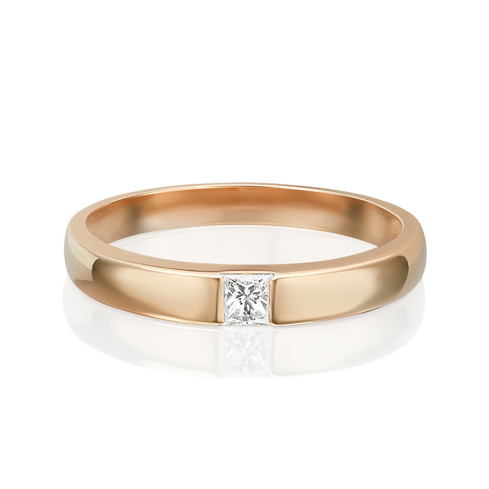 

Кольцо из золота р. 16 PLATINA jewelry 01-1271-00-101-1110-30, бриллиант, 01-1271-00-101-1110-30