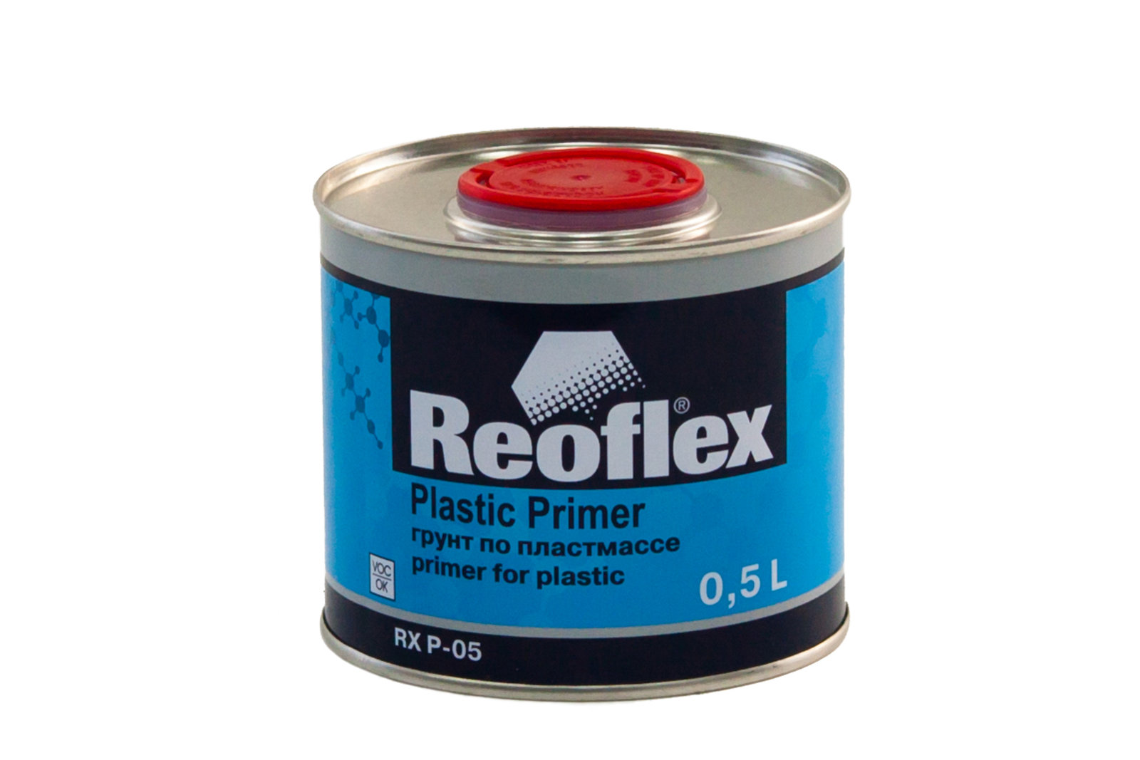 

Грунт по пластмассе Reoflex RX P-05 Plastic Primer прозрачный 0,5 л., Грунт по пластмассе 1К Reoflex RX P-05 Plastic Primer