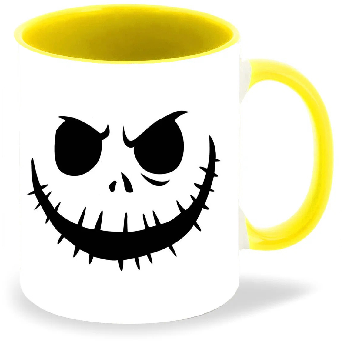 

Кружка CoolPodarok Halloween Джек ЧБ