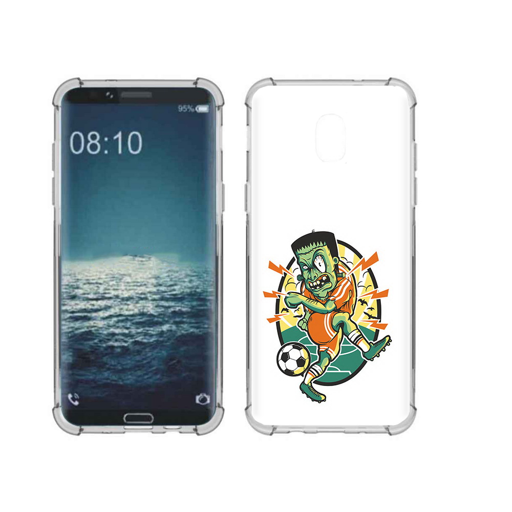 

Чехол MyPads Tocco для Samsung Galaxy J3 зомби футболист (PT226926.574.368), Прозрачный, Tocco