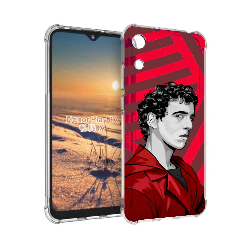 

Чехол бампер MyPads Рио-бумажный-дом для Honor 8A, Прозрачный, Tocco