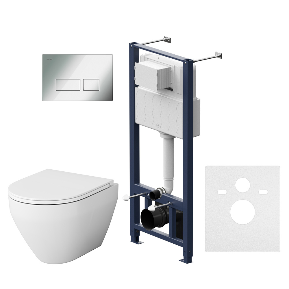

Унитаз с инсталляцией комплект 6в1 Damixa Venus DX16.IS20151.1700