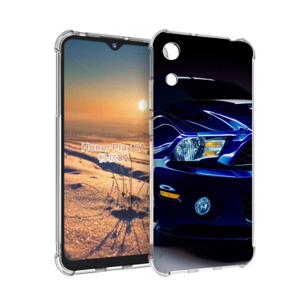

Чехол бампер MyPads Синяя-машина для Honor 8A, Прозрачный, Tocco