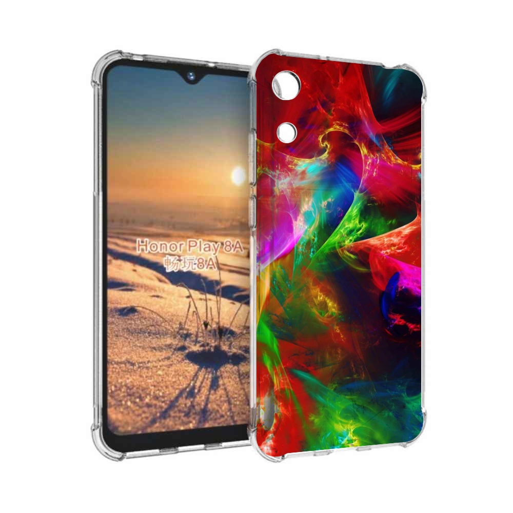 

Чехол бампер MyPads Сияние-красок для Honor 8A, Прозрачный, Tocco