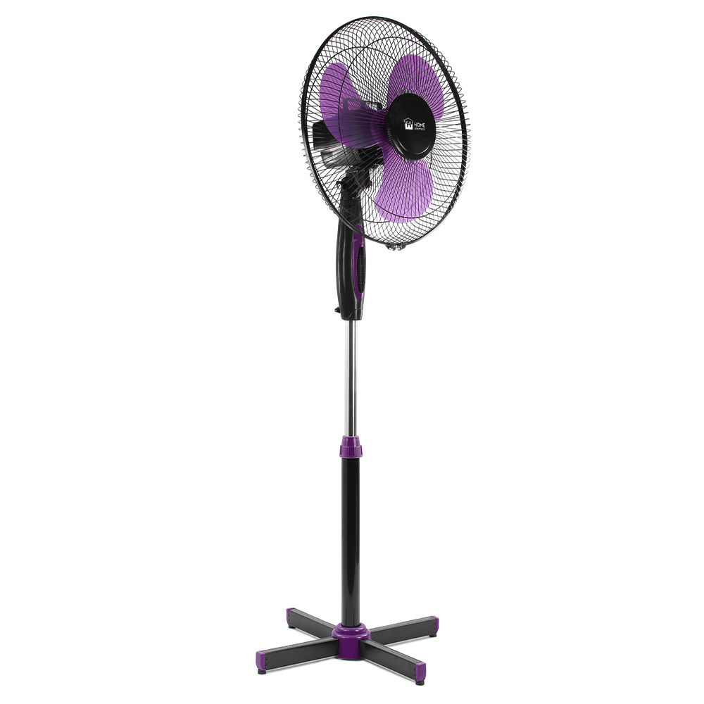 Вентилятор напольный Home Element HE-FN1205 фиолетовый, черный