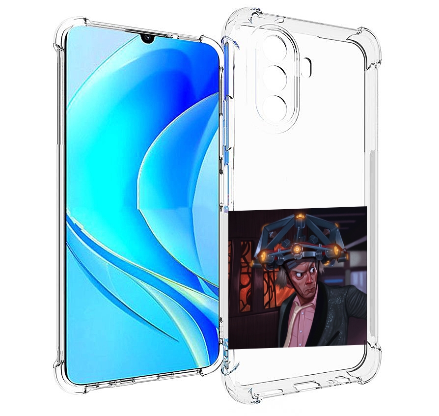 

Чехол MyPads назад-в-будущее для Huawei Nova Y70 / Nova Y70 Plus (MGA-LX9N), Прозрачный, Tocco