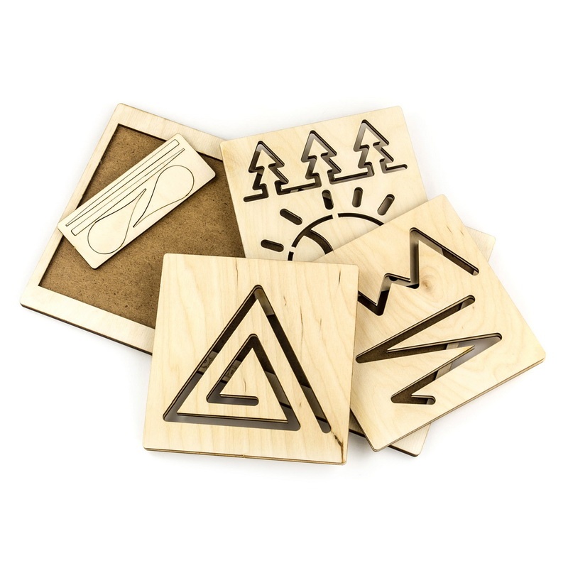 Межполушарная доска «Треугольник», 134103 Woodland (Сибирский сувенир) головоломка 2 0 волшебный круг 083216 woodland сибирский сувенир