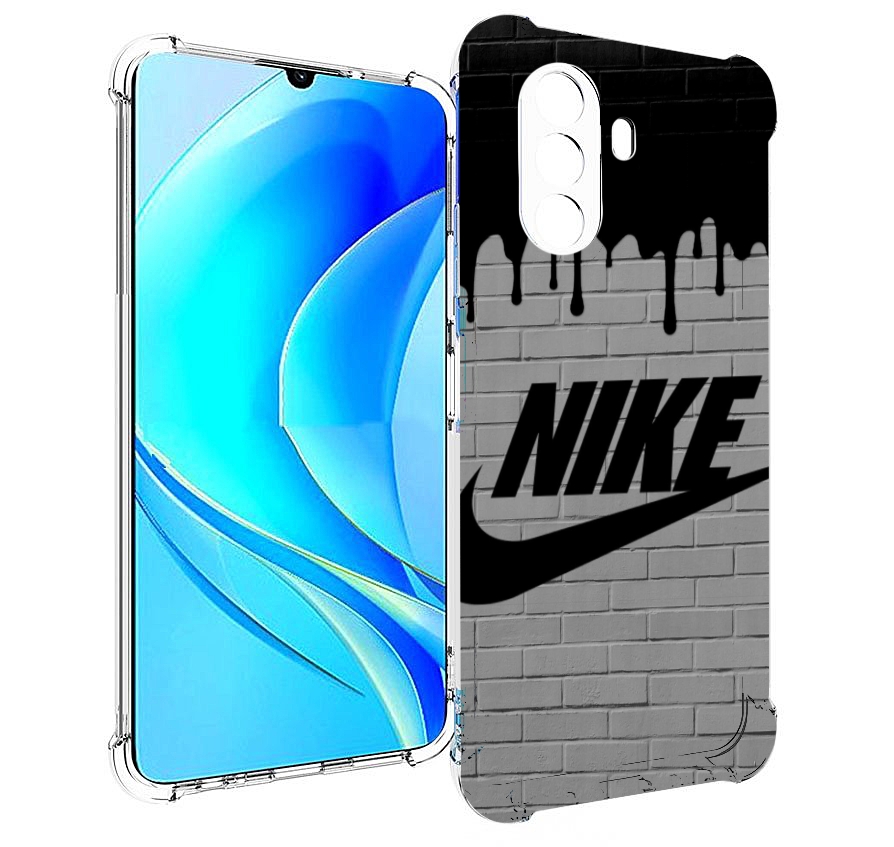 

Чехол MyPads найк в краске для Huawei Nova Y70 / Nova Y70 Plus (MGA-LX9N), Прозрачный, Tocco