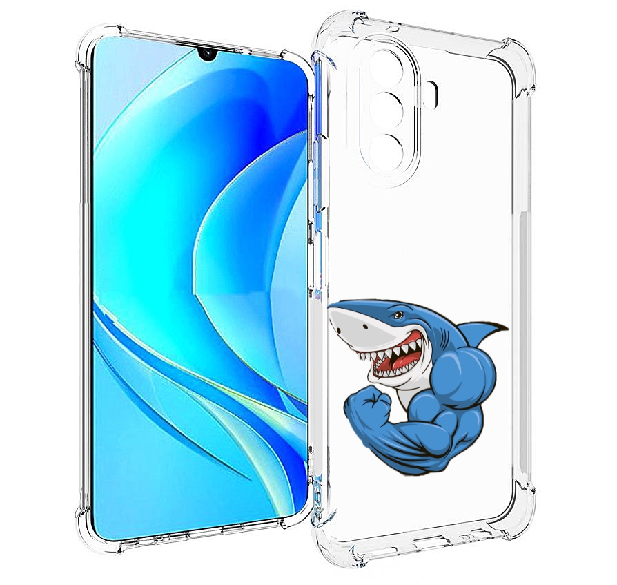 

Чехол MyPads накаченная акула для Huawei Nova Y70 / Nova Y70 Plus (MGA-LX9N), Прозрачный, Tocco