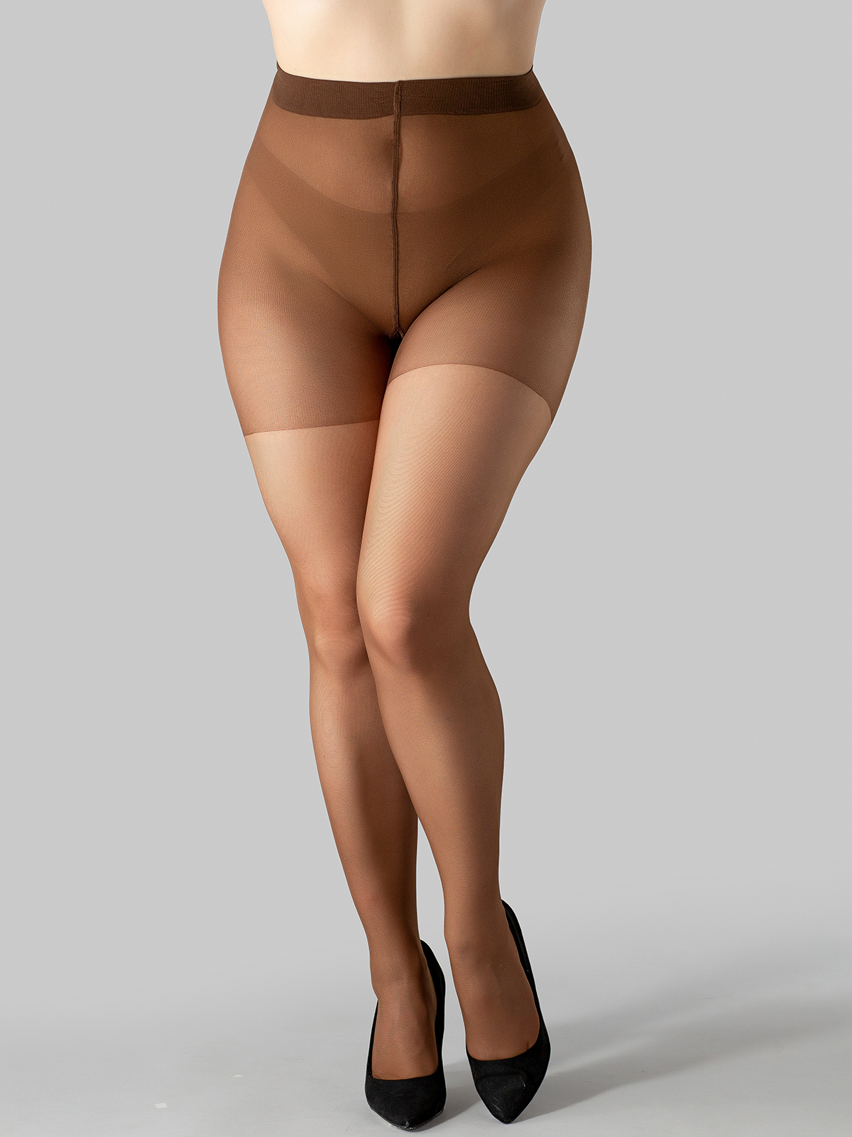 

Колготки женские Giulia POSITIVE STYLE 20 коричневые 6 (XXL), POSITIVE STYLE 20