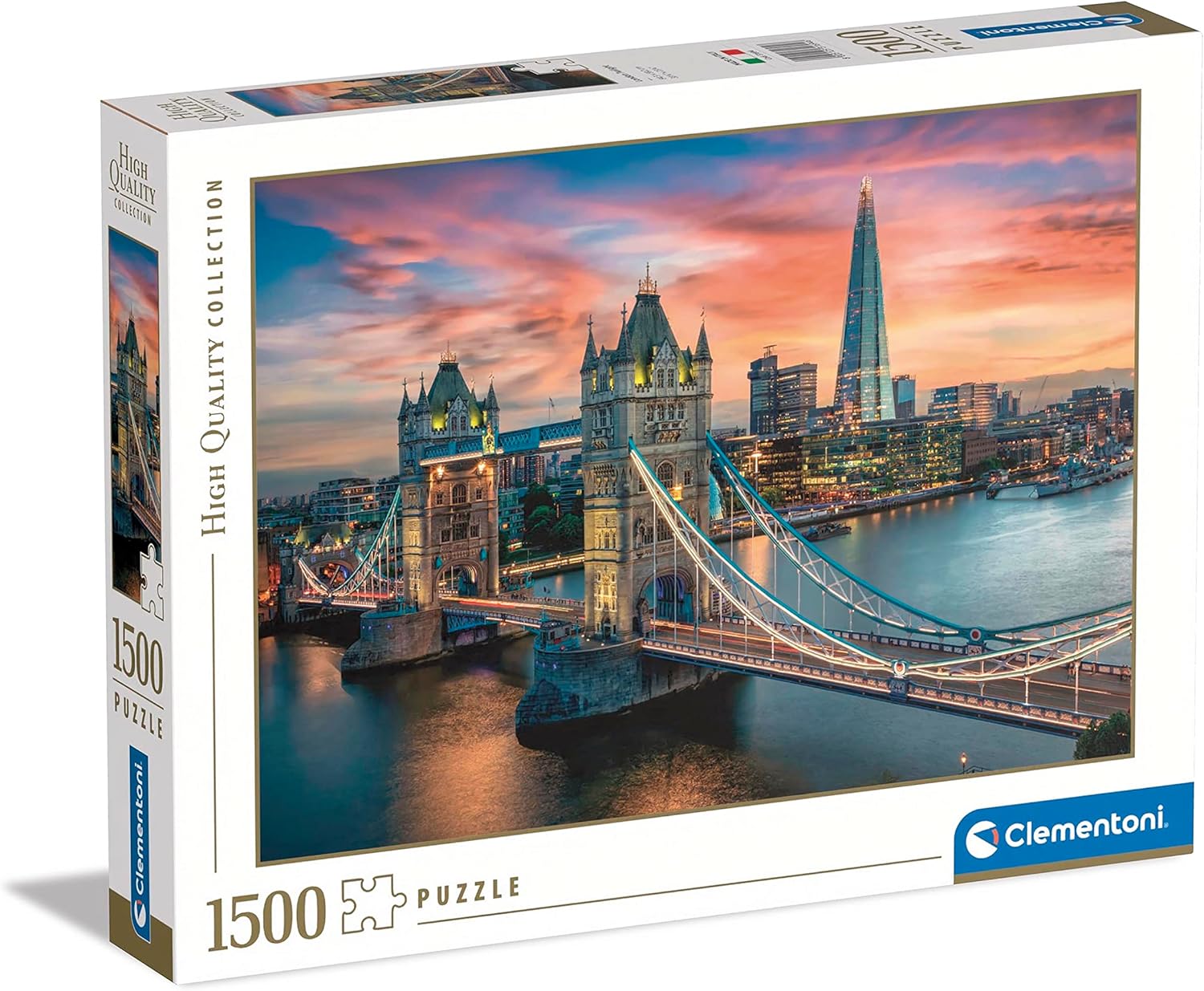 

Пазл Clementoni Сумерки в Лондоне 31694, 1500 деталей, Сумерки в Лондоне