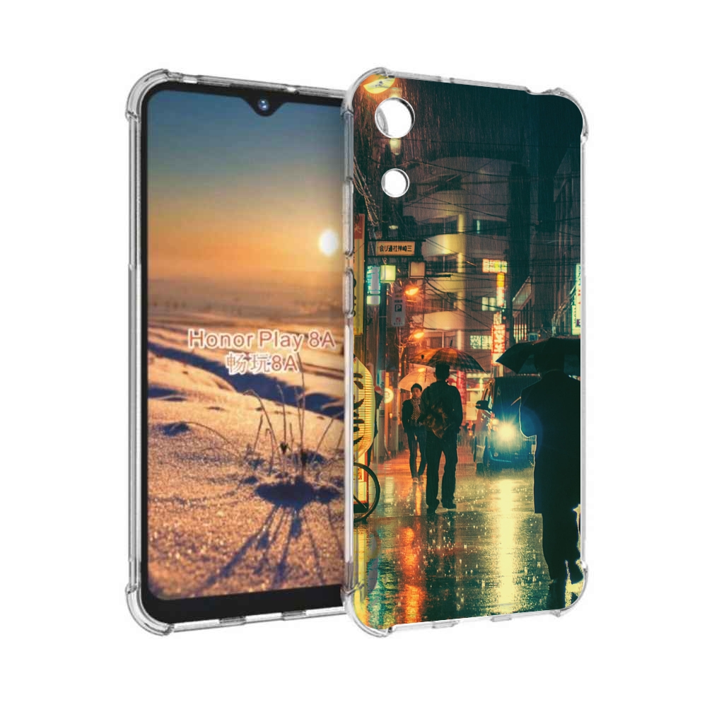 

Чехол бампер MyPads Токио-сеул для Honor 8A, Прозрачный, Tocco