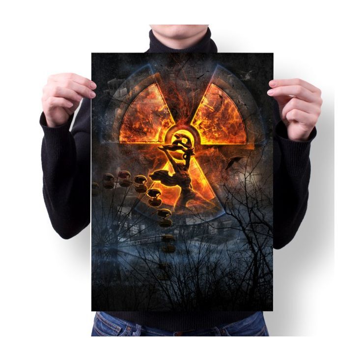 

Плакат MIGOM А4 Принт Сталкер - 11, А4 Принт "Сталкер" - 11