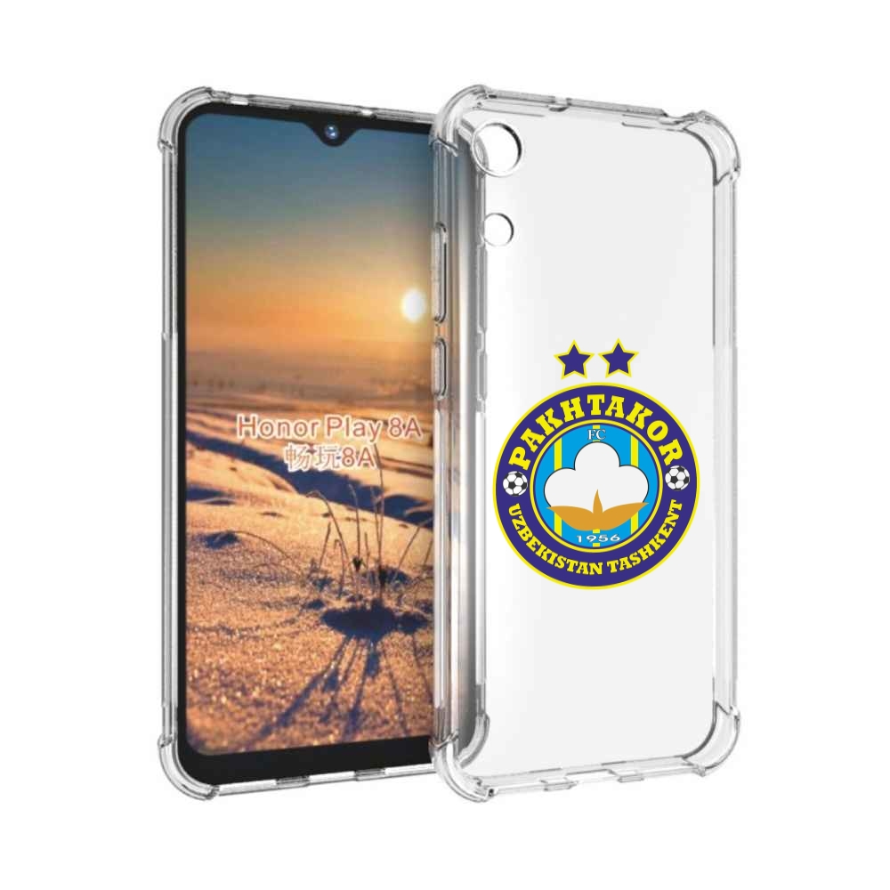 

Чехол бампер MyPads Фк Пахтакор Pakhtakor мужской для Honor 8A, Прозрачный, Tocco