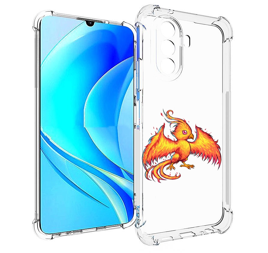

Чехол MyPads огненная-птичка для Huawei Nova Y70 / Nova Y70 Plus (MGA-LX9N), Прозрачный, Tocco
