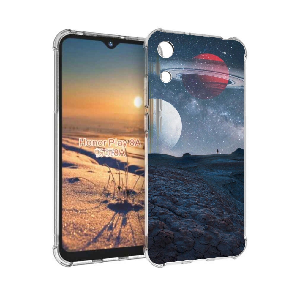 

Чехол бампер MyPads Фотография для Honor 8A, Прозрачный, Tocco