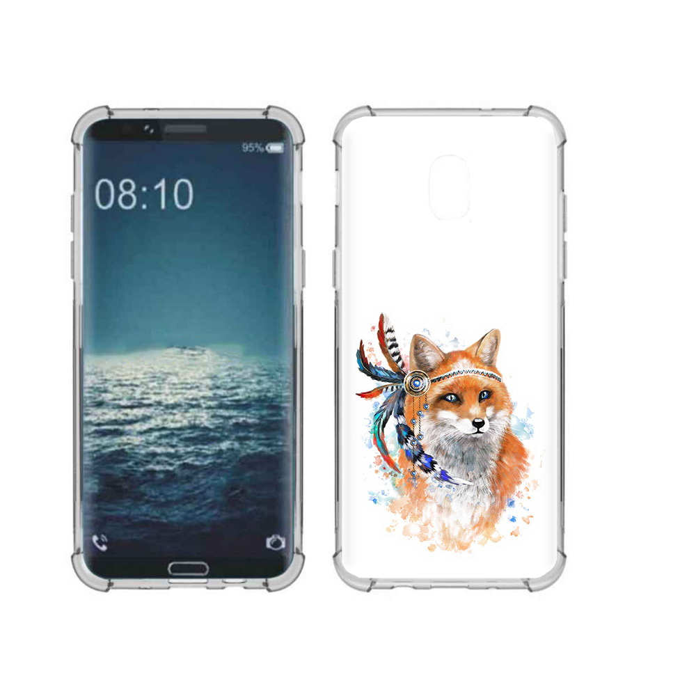 Чехол MyPads Tocco для Samsung Galaxy J3 инду лиса (PT226926.574.377)