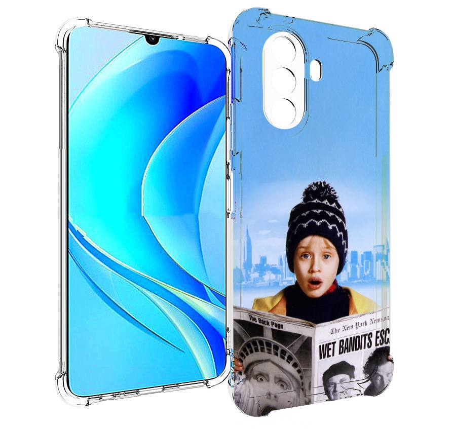 

Чехол MyPads один-дома-детский для Huawei Nova Y70 / Nova Y70 Plus (MGA-LX9N), Прозрачный, Tocco