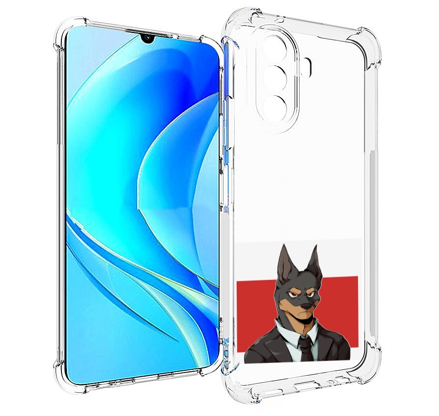 

Чехол MyPads офисный работник собака для Huawei Nova Y70 / Nova Y70 Plus (MGA-LX9N), Прозрачный, Tocco