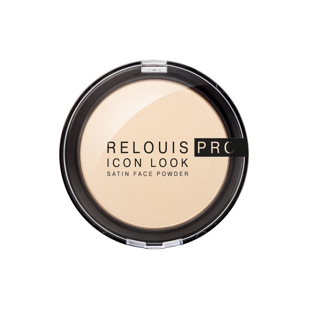 

Компактная пудра для лица Relouis Icon Look Satin Face Powder, 9 г, Компактная пудра для лица icon look satin face powder