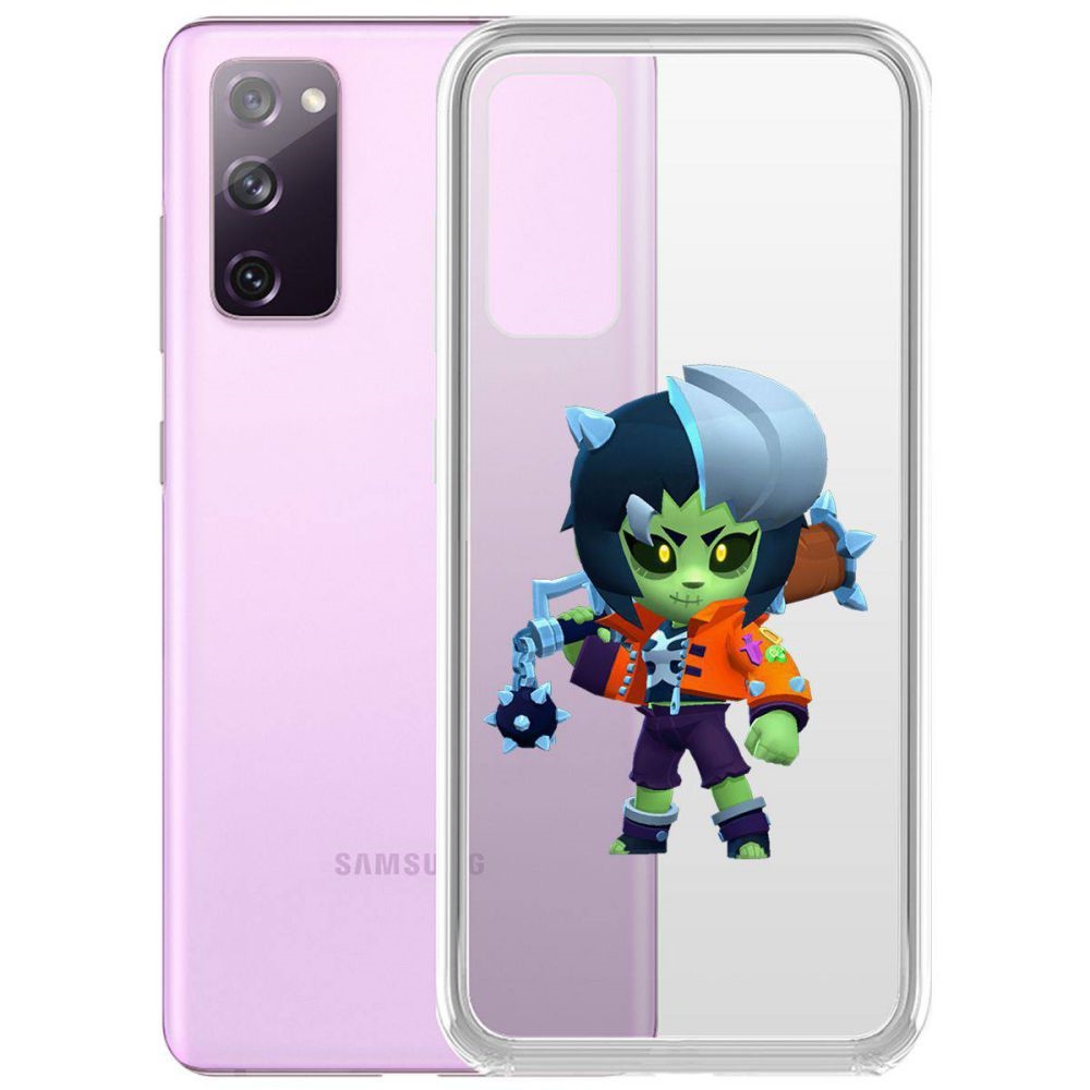 

Чехол-накладка Brawl Stars-ЗомБиби для Samsung Galaxy S20 FE