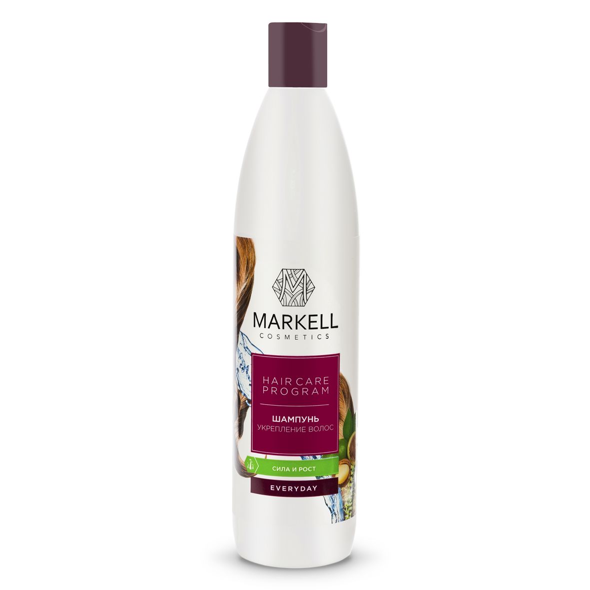 

Шампунь Markell Hair Care Program Укрепление волос, 500 мл, Hair Care Program Шампунь Укрепление волос, 500 мл.