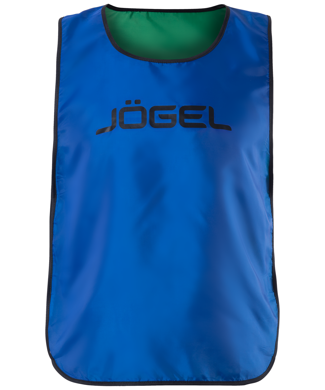 фото Манишка двухсторонняя reversible bib, детский, синий/зеленый размер 52 jogel