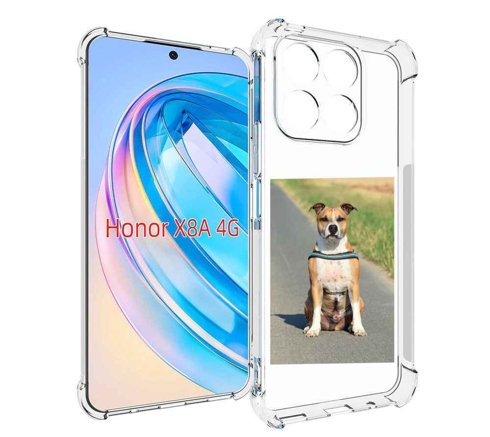 

Чехол MyPads стаффорд терьер для Honor X8a, Tocco