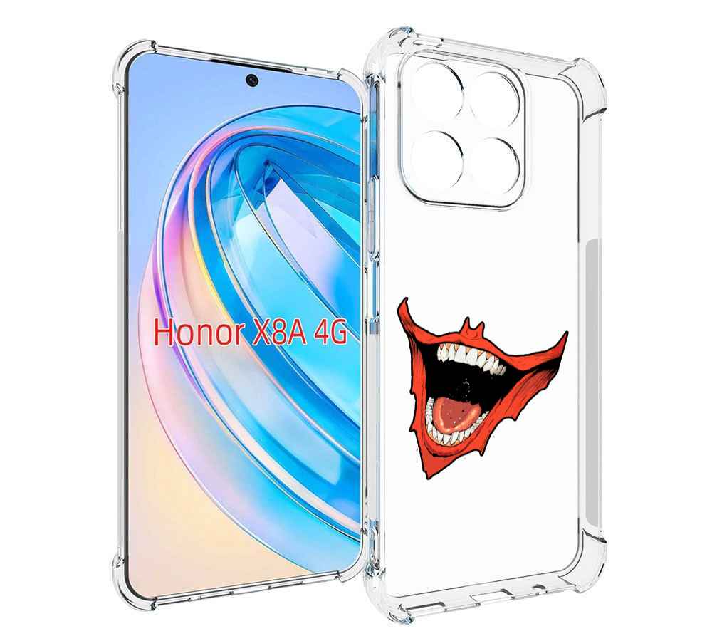 

Чехол MyPads страшная-улыбка для Honor X8a, Tocco