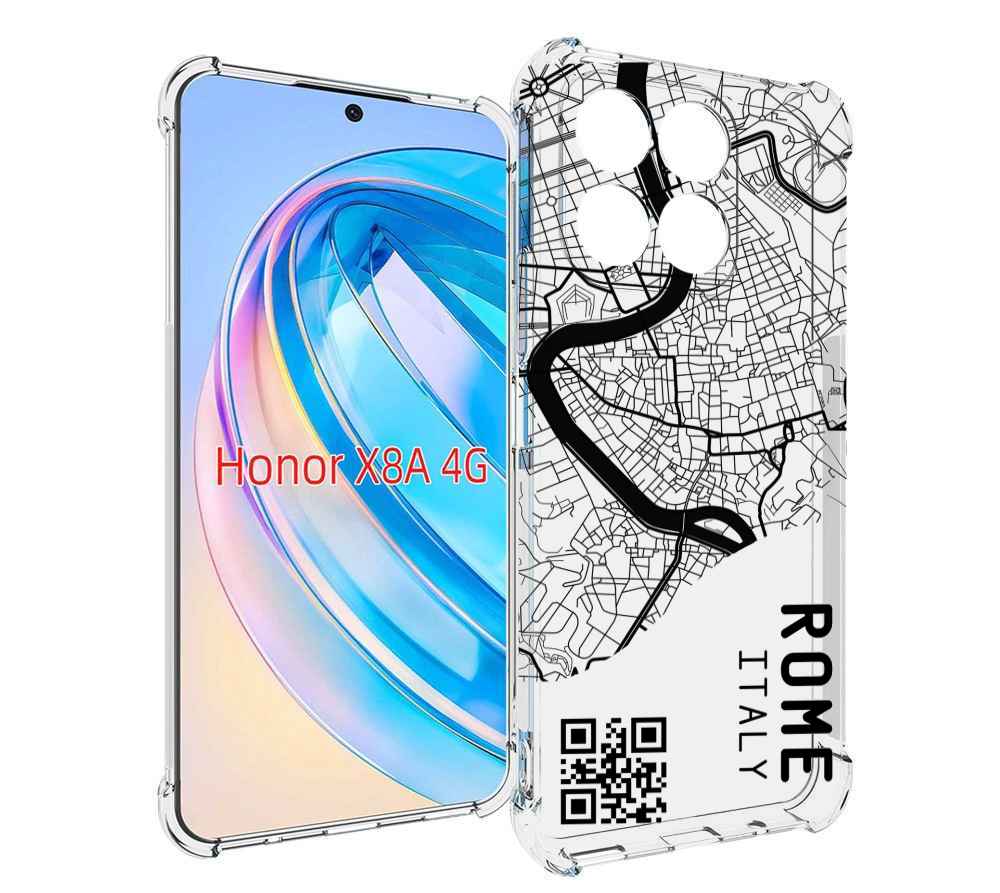 

Чехол MyPads схема-рим для Honor X8a, Tocco